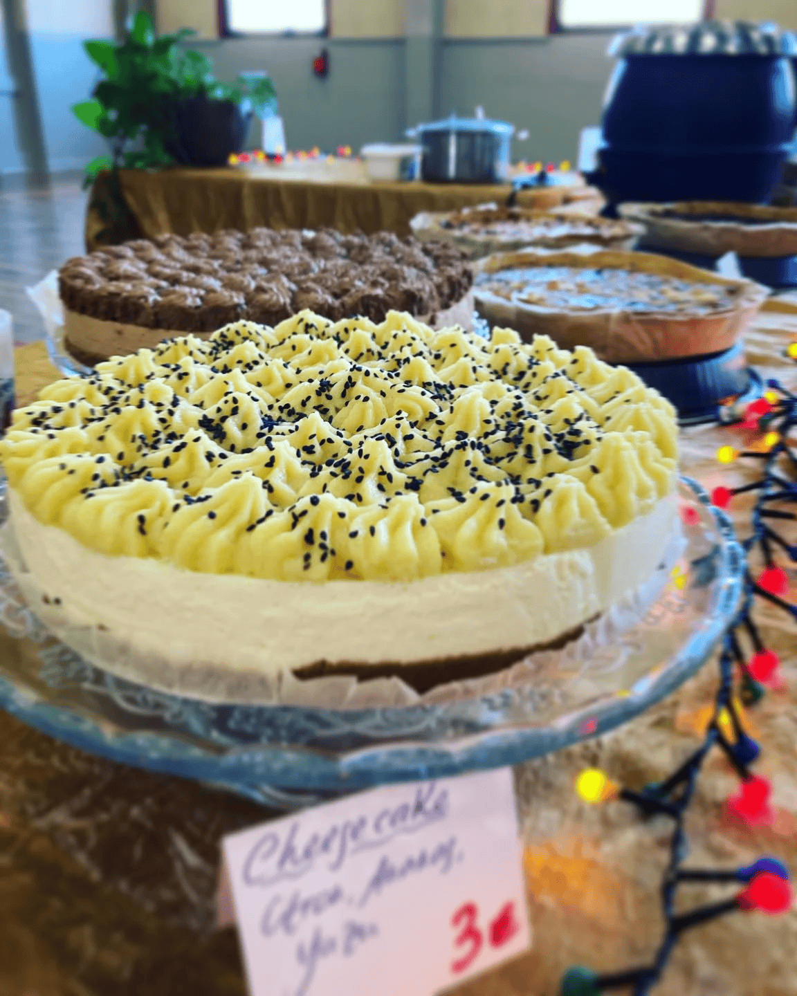 Photo des patisseries de la milonga