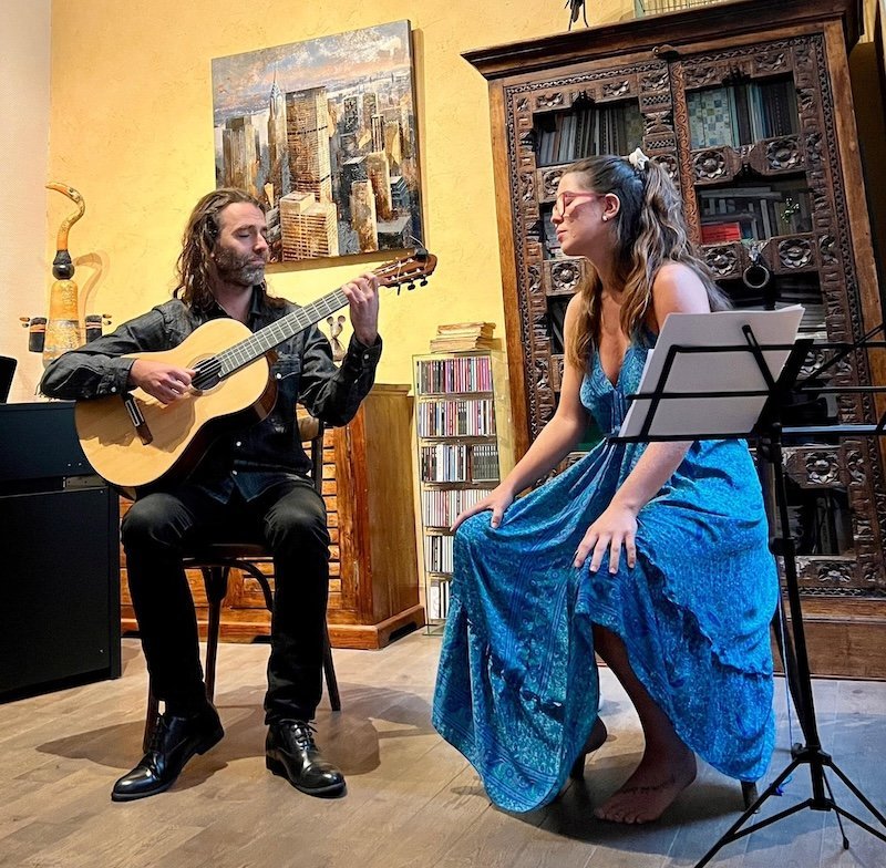 Le duo Paloma Barrales et Agustin Luna